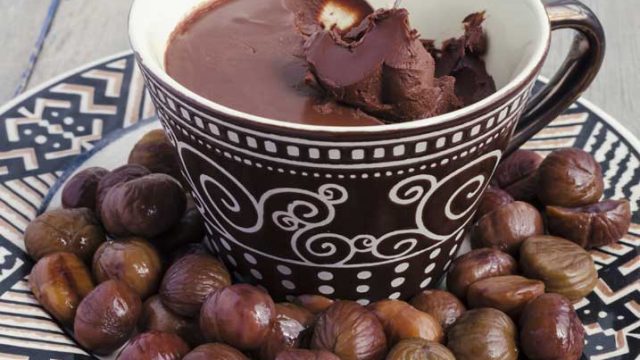 Chestnut and Chocolate Pudding Recipe