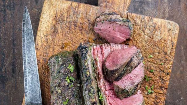 Saddle of Venison and Chestnut Sauce Recipe